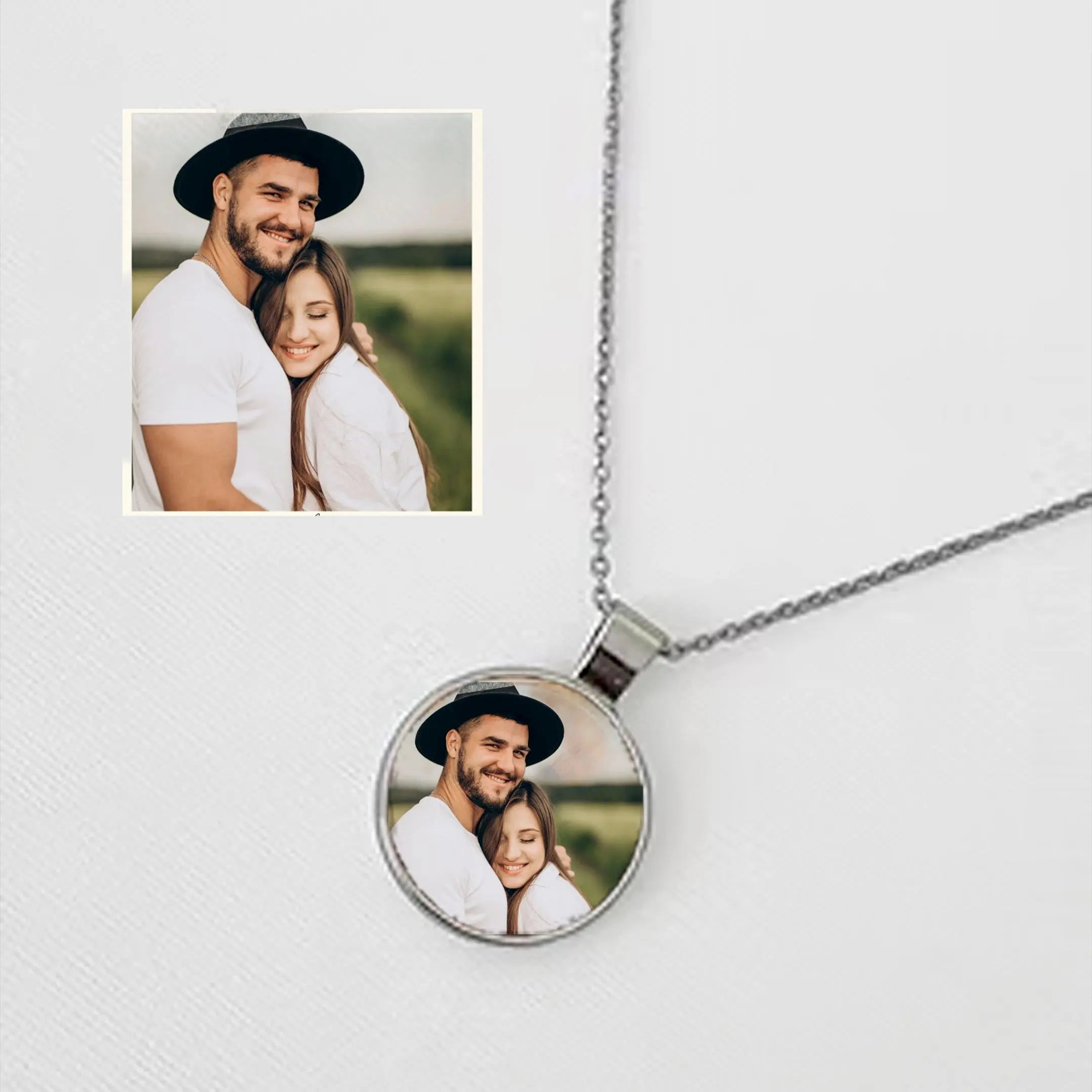 Pendentif photo personnalisé Magnetik’Art