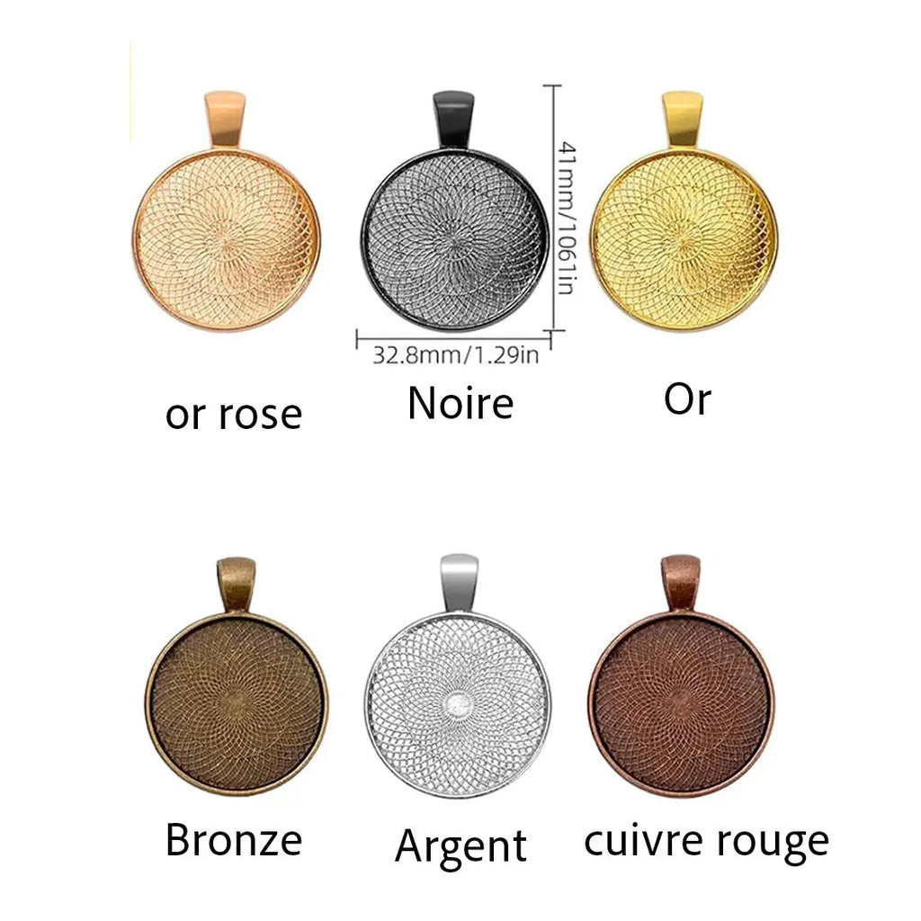 Pendentif photo personnalisé Magnetik’Art