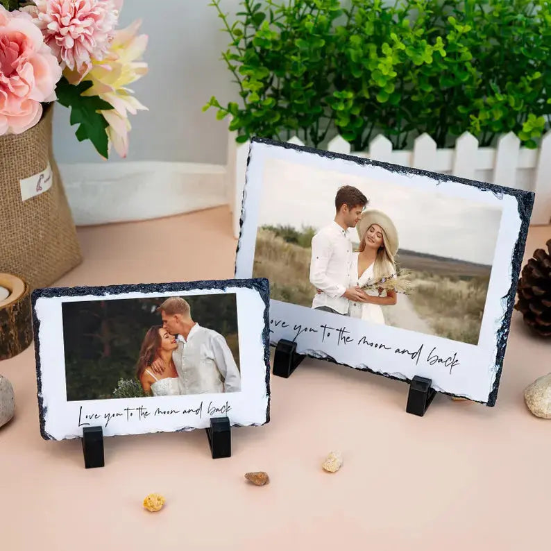 Ardoise photo | Plaque photo personnalisée Magnetik’Art